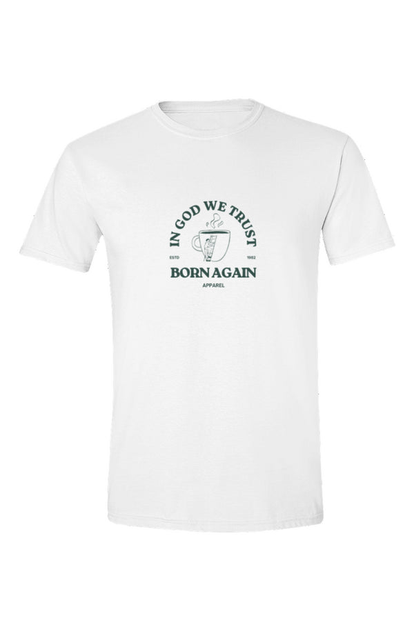 In GOD We Trust T Shirt (Money Green)